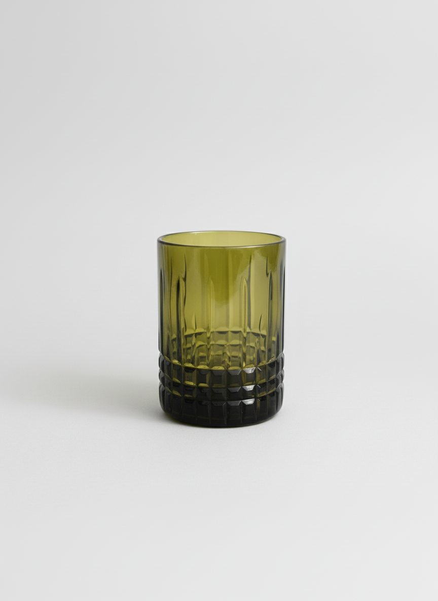 Upcycle Elmas Kesim Bardak - Dikey