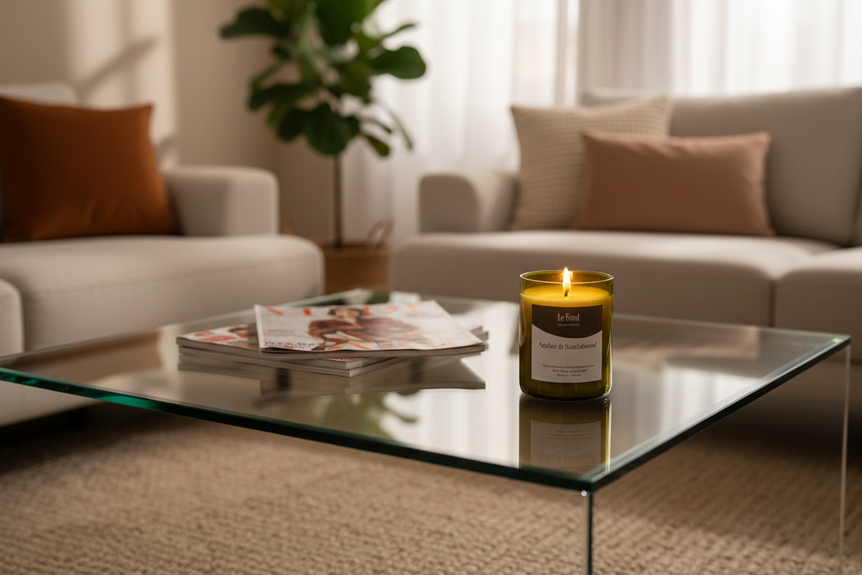 Upcycle Mum - Amber & Sandalwood- Ahşap Kapaklı